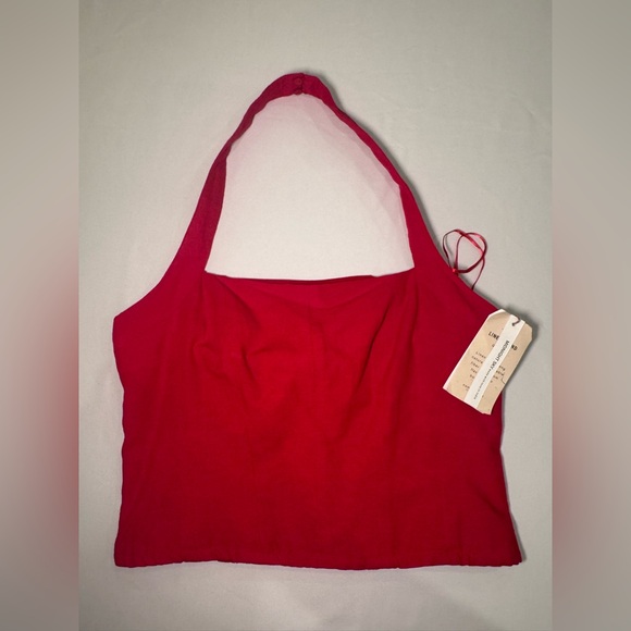 Red Halter Top - Picture 1 of 3